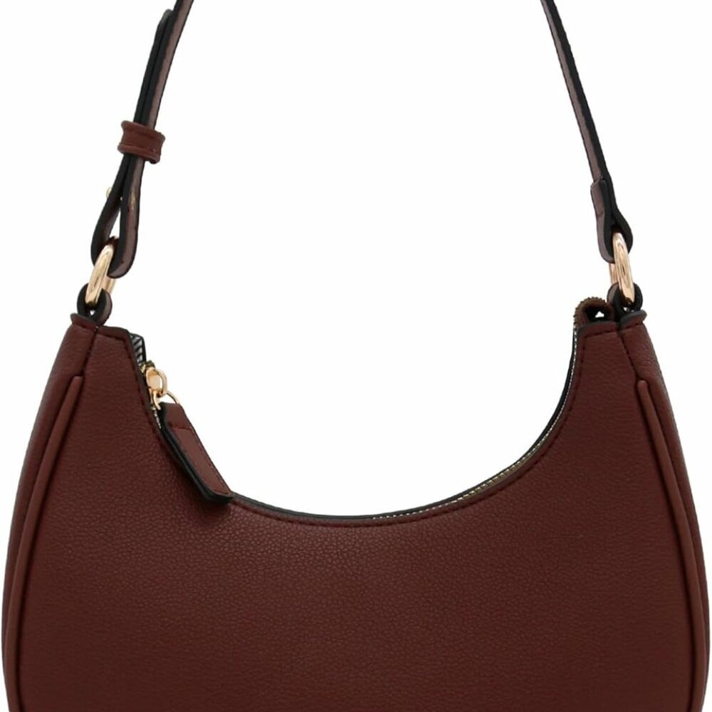 Small Crescent Shoulder Bag Underarm Purse